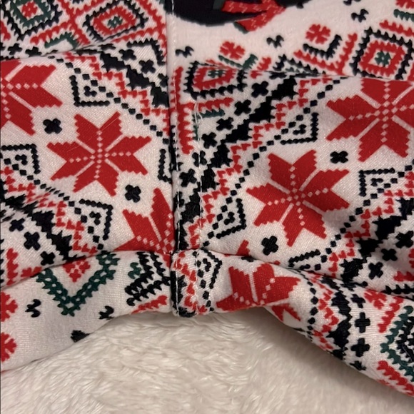 ❄️🐻 THICK WARM WINTER FAUX FLEECE LINED BEAR LEGGINGS Women’s Juniors XL 15/17 - Picture 6 of 8